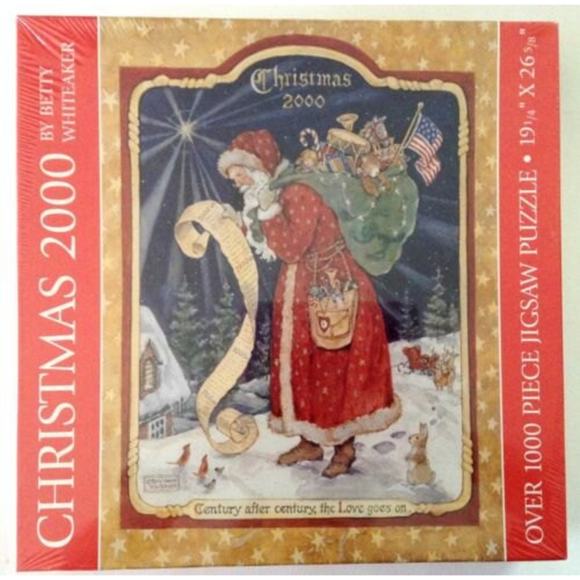 GAPF Christmas 2000 Betty Whiteaker 1000 Piece New Sealed - Picture 1 of 1
